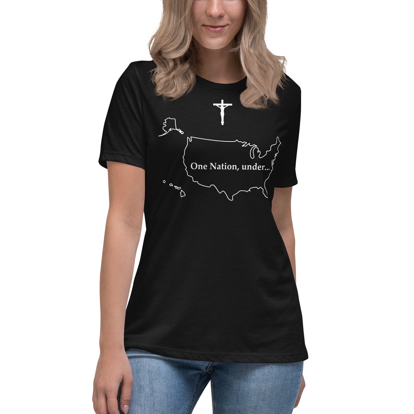 Women's Crucifix T-Shirt