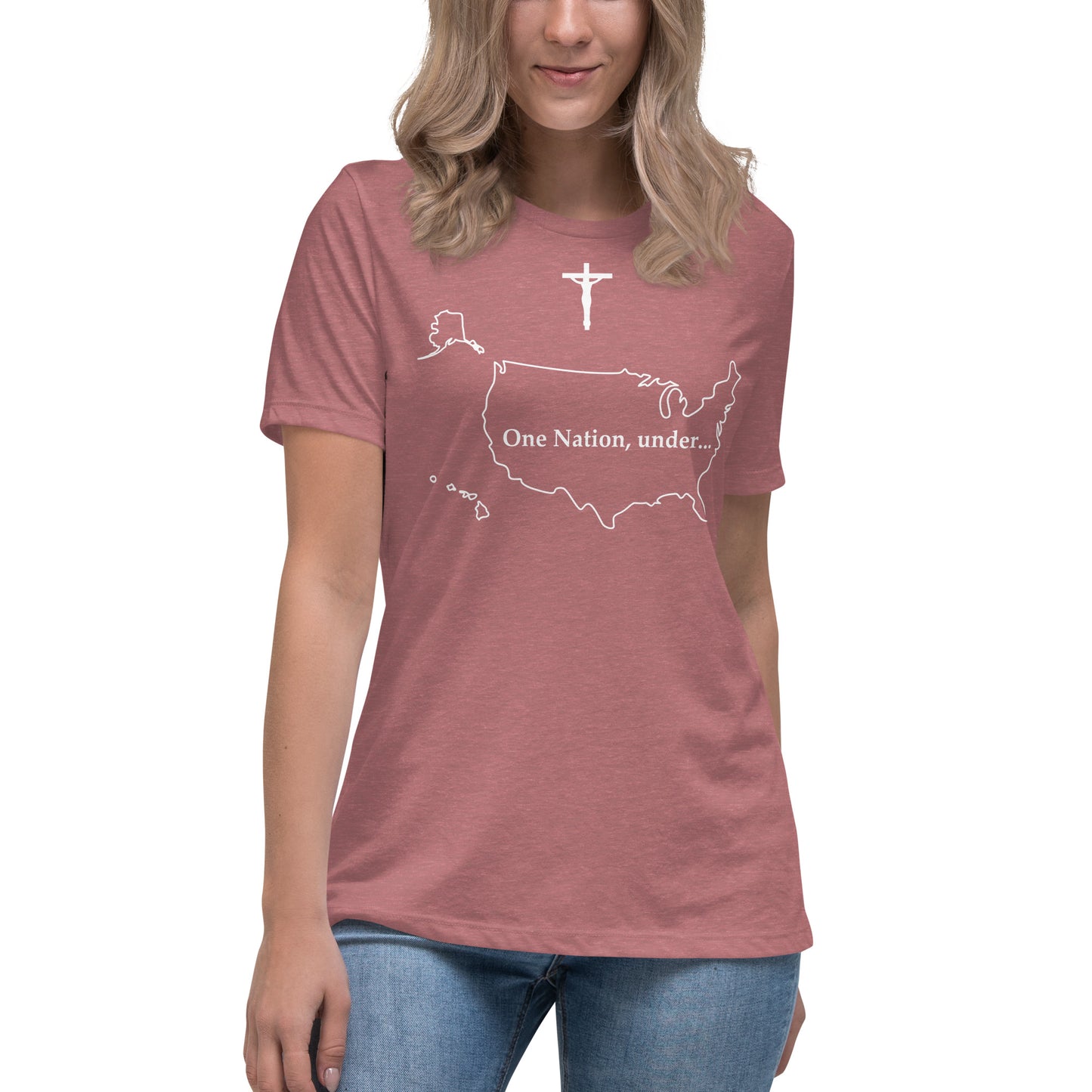 Women's Crucifix T-Shirt